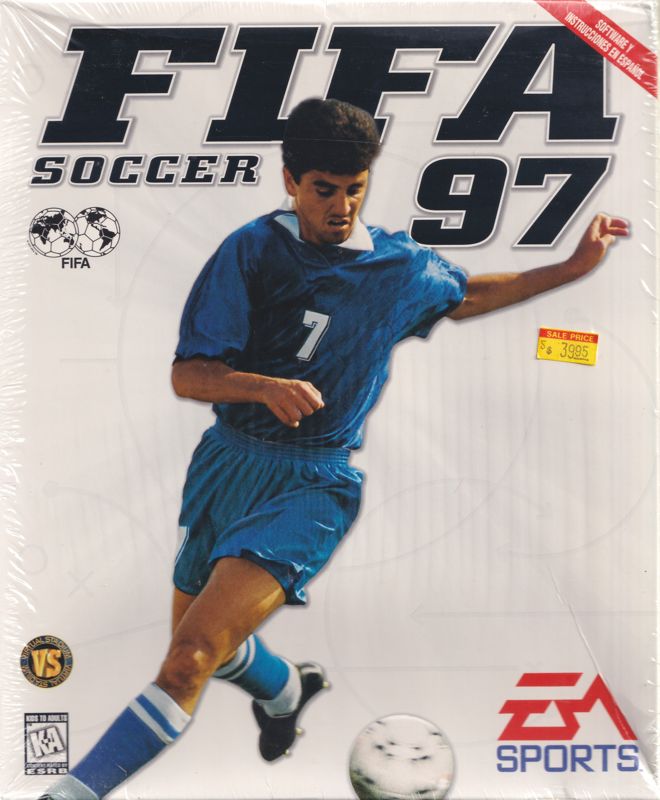 FIFA Soccer 97 box art for Playstation